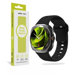 Curea Mobile Origin Easy Strap Silicone pentru Galaxy Watch Ultra 47mm, Black