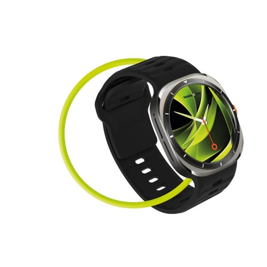 Curea Mobile Origin Easy Strap Silicone pentru Galaxy Watch Ultra 47mm, Black (Ingredi, MO-SGWU-BLK) by www.silkase.ro