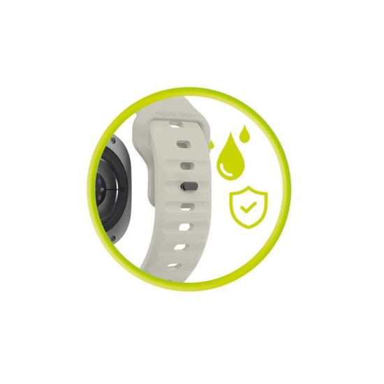 Curea Mobile Origin Easy Strap din Silicon pentru Samsung Galaxy Watch Ultra 47mm, Starlight (Ingredi, MO-SGWU-STAR) by www.silkase.ro