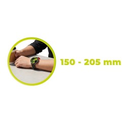 Curea Magnetică Mobile Origin Easy Strap pentru Ceas, 20mm, Black/Orange
