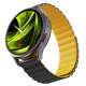 Curea Magnetică Mobile Origin Easy Strap pentru Ceas, 20mm, Black/Yellow (Ingredi, MO-ESM20-BLK-YLW) by www.silkase.ro