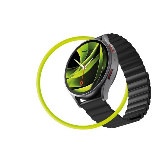 Curea Magnetica Mobile Origin Easy Strap pentru Smartwatch, 22mm, Black Curea Magnetica Mobile Origin Easy Strap pentru Smartwatch, 22mm, Black (Ingredi, MO-ESM22-BLK) by www.silkase.ro