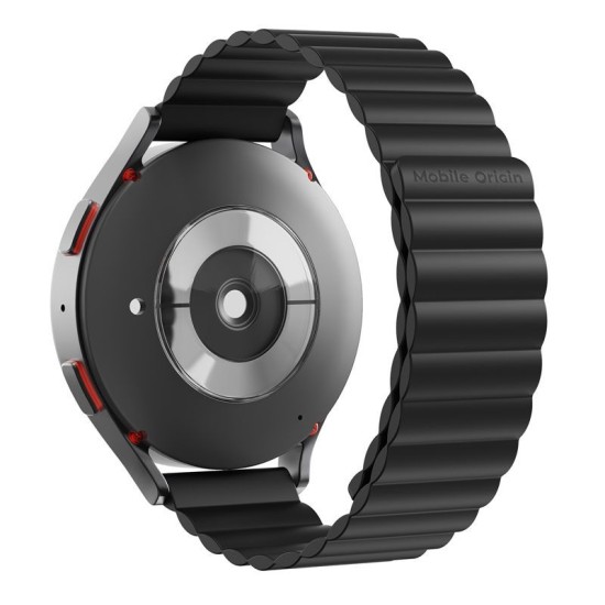 Curea Magnetica Mobile Origin Easy Strap pentru Smartwatch, 22mm, Black Curea Magnetica Mobile Origin Easy Strap pentru Smartwatch, 22mm, Black (Ingredi, MO-ESM22-BLK) by www.silkase.ro
