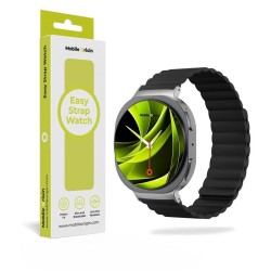 Curea Magnetica Mobile Origin Easy Strap pentru Samsung Galaxy Watch 8, Black