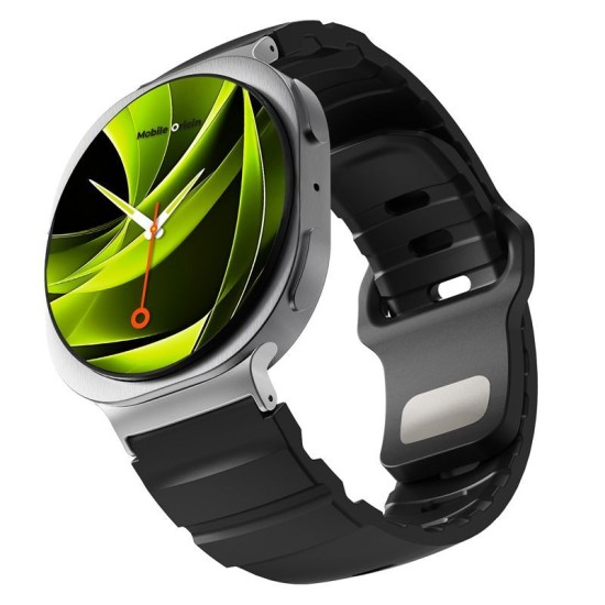 Curea Mobile Origin Easy Strap pentru Samsung Galaxy Watch 8, Black (Galaxy Watch 8, MO-GW8-BLK) by www.silkase.ro