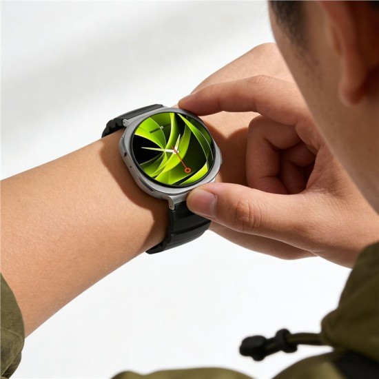 Curea Mobile Origin Easy Strap pentru Samsung Galaxy Watch 8, Black (Galaxy Watch 8, MO-GW8-BLK) by www.silkase.ro