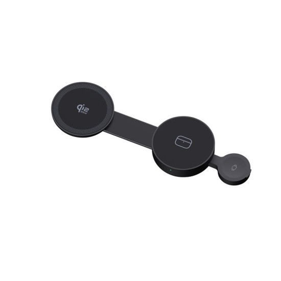 Incarcator Magnetic 3in1 Mobile Origin PW34, Qi2 25W, Pliabil, Negru Incarcator Magnetic 3in1 Mobile Origin PW34, Qi2 25W, Pliabil, Negru (Încărcătoare Wireless, MO-PW34-BLK) by www.silkase.ro
