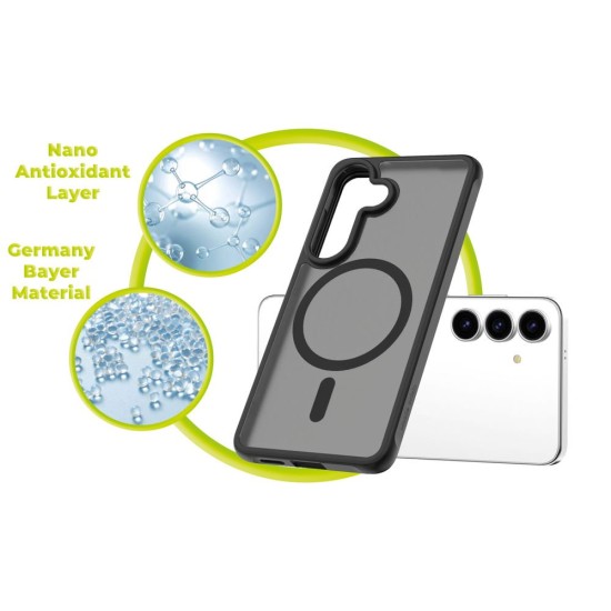 Husa Mobile Origin Easy, MagSafe pentru Samsung Galaxy S26, Negru Mat Husa Mobile Origin Easy, MagSafe pentru Samsung Galaxy S26, Negru Mat (S26, MO-HYMBL-GS26) by www.silkase.ro