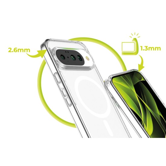 Husă de Protecție Mobile Origin Easy Case, MagSafe, Transparentă pentru Google Pixel 10 și Pixel 10 Pro (Pixel 10 Pro, MO-HYCL-GP10Pro) by www.silkase.ro