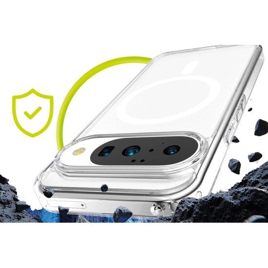 Husă de Protecție Mobile Origin Easy Case, MagSafe, Transparentă pentru Google Pixel 10 și Pixel 10 Pro (Pixel 10 Pro, MO-HYCL-GP10Pro) by www.silkase.ro