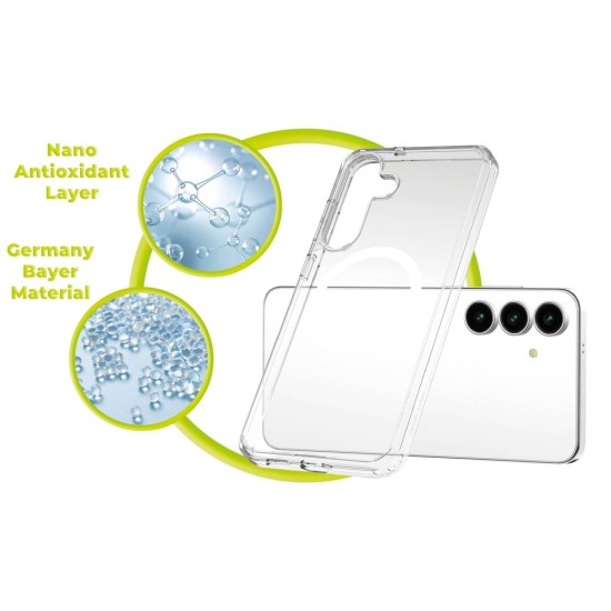 Husa Mobile Origin Easy Case, MagSafe, Transparentă - Samsung Galaxy S25 FE Husa Mobile Origin Easy Case, MagSafe, Transparentă - Samsung Galaxy S25 FE (S25 FE, MO-HYCL-GS25FE) by www.silkase.ro