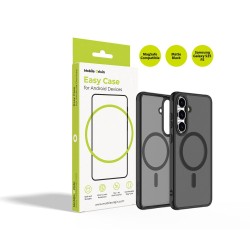 Husă Mobile Origin Easy Case pentru Samsung Galaxy S25 FE, MagSafe, Matte Black