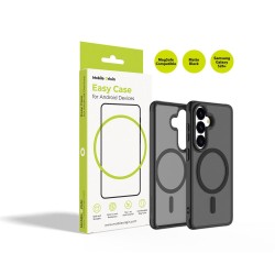 Husa Mobile Origin Easy, MagSafe pentru Samsung Galaxy S26+, Negru Mat