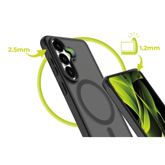 Husa Mobile Origin Easy, MagSafe pentru Samsung Galaxy S26+, Negru Mat (S26 Plus, MO-HYMBL-GS26Plus) by www.silkase.ro