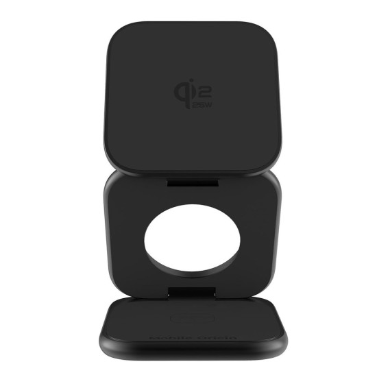 Încărcător Wireless 3în1 Mobile Origin PW36, Qi2 25W, MagSafe, Matte Black (Încărcătoare Wireless, MO-USF-PW36-BLK) by www.silkase.ro