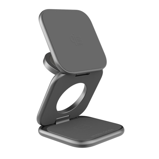 Încărcător Wireless 3în1 Mobile Origin PW36, Qi2 25W, Pliabil, MagSafe, Space Grey Încărcător Wireless 3în1 Mobile Origin PW36, Qi2 25W, Pliabil, MagSafe, Space Grey (Încărcătoare Wireless, MO-USF-PW36-GRY) by www.silkase.ro