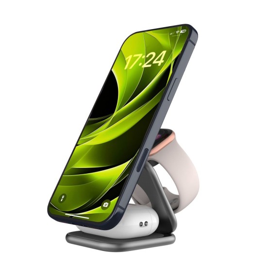 Încărcător Wireless 3în1 Mobile Origin PW36, Qi2 25W, Pliabil, MagSafe, Space Grey Încărcător Wireless 3în1 Mobile Origin PW36, Qi2 25W, Pliabil, MagSafe, Space Grey (Încărcătoare Wireless, MO-USF-PW36-GRY) by www.silkase.ro