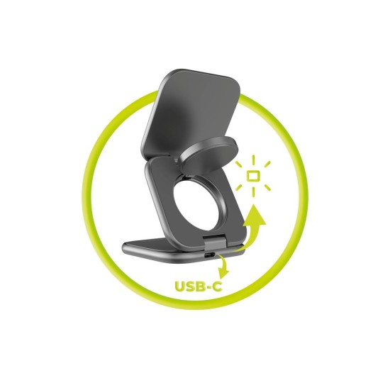 Încărcător Wireless 3în1 Mobile Origin PW36, Qi2 25W, Pliabil, MagSafe, Space Grey Încărcător Wireless 3în1 Mobile Origin PW36, Qi2 25W, Pliabil, MagSafe, Space Grey (Încărcătoare Wireless, MO-USF-PW36-GRY) by www.silkase.ro