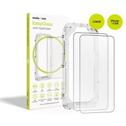Set 2 Folii de Protecție Ecran Mobile Origin EasyGlass pentru iPhone 11/XR, cu Aplicator Inclus