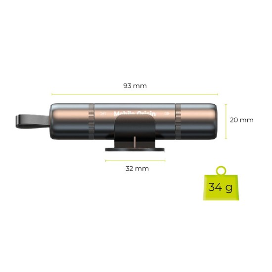 Ciocan de Siguranță Auto 2 în 1 Mobile Origin CA29 - Spargere Geam și Tăiere Centură (Accesorii auto, MO-CSH-CA29) by www.silkase.ro