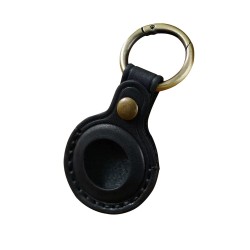 Breloc din Piele Mobile Origin AirTag Leather Keychain A6, Negru Breloc din Piele Mobile Origin AirTag Leather Keychain A6, Negru