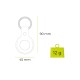 Breloc din Piele Mobile Origin AirTag Leather Keychain A6, Negru Breloc din Piele Mobile Origin AirTag Leather Keychain A6, Negru (Ingredi, MO-ALK-BLK) by www.silkase.ro