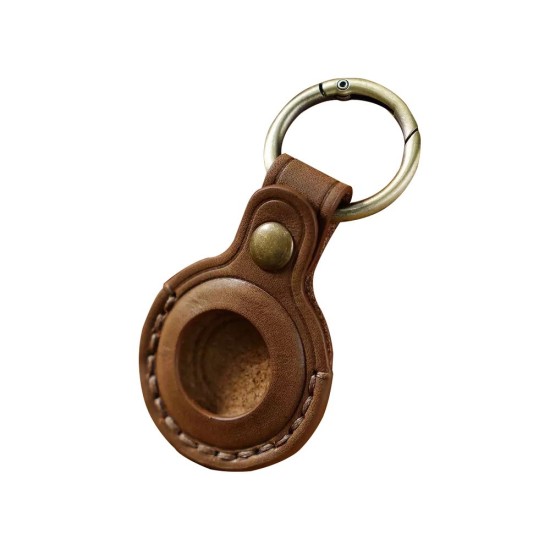Breloc din Piele Mobile Origin AirTag Leather Keychain A6, Midnight Brown Breloc din Piele Mobile Origin AirTag Leather Keychain A6, Midnight Brown (Ingredi, MO-ALK-MBRW) by www.silkase.ro