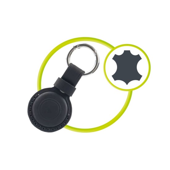 Breloc din Piele Mobile Origin AirTag Outdoor A7, Negru Breloc din Piele Mobile Origin AirTag Outdoor A7, Negru (Ingredi, MO-AOLK-BLK) by www.silkase.ro