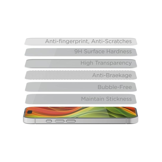 Folie de Protectie Privacy Mobile Origin EasyGlass pentru Samsung Galaxy A27 5G, cu Aplicator Inclus (Ingredi, EGA-P-A275G) by www.silkase.ro