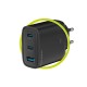 Încărcător de Rețea Mobile Origin GaN 40W MO13, 1x USB-A + 2x USB-C, Negru (Incarcatoare, FRL-GAN40W-MO13-BLK) by www.silkase.ro