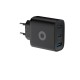 Încărcător de Rețea Mobile Origin GaN 40W MO13, 1x USB-A + 2x USB-C, Negru (Incarcatoare, FRL-GAN40W-MO13-BLK) by www.silkase.ro