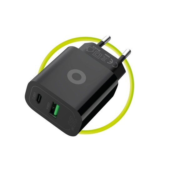 Încărcător de Retea Mobile Origin PD20W MO12, Dual Port USB-C și USB-A, Negru Încărcător de Retea Mobile Origin PD20W MO12, Dual Port USB-C și USB-A, Negru (Unelte Service GSM, FRL-PD20W-MO12-BLK) by www.silkase.ro