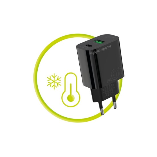 Încărcător de Retea Mobile Origin PD20W MO12, Dual Port USB-C și USB-A, Negru Încărcător de Retea Mobile Origin PD20W MO12, Dual Port USB-C și USB-A, Negru (Unelte Service GSM, FRL-PD20W-MO12-BLK) by www.silkase.ro