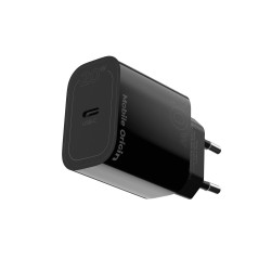 Incarcator de retea Mobile Origin MO11, Power Delivery 20W, 1 x USB-C, Negru Incarcator de retea Mobile Origin MO11, Power Delivery 20W, 1 x USB-C, Negru