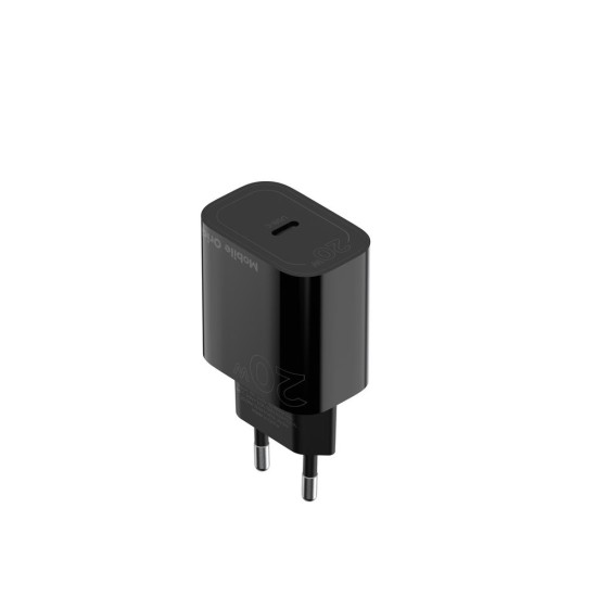 Incarcator de retea Mobile Origin MO11, Power Delivery 20W, 1 x USB-C, Negru (Încărcătoare Rețea, FRL-PD20W-MO11-BLK) by www.silkase.ro