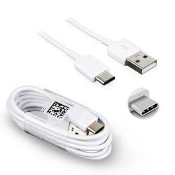 Cablu de Date Original Samsung (EP-DN930CWE) USB-C, 3A, 1.2m, Alb (Bulk) Cablu de Date Original Samsung (EP-DN930CWE) USB-C, 3A, 1.2m, Alb (Bulk)