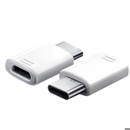 Adaptor Original Samsung (EE-GN930) USB-C la microUSB, Alb (Bulk) Adaptor Original Samsung (EE-GN930) USB-C la microUSB, Alb (Bulk) (Bakr, GH98-40218A) by www.silkase.ro