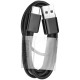 Cablu de Date Original Samsung (EP-DG950CBE) USB-C, 1.2m, Negru (Bulk) (Bakr, 2433492) by www.silkase.ro