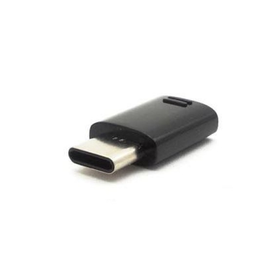 Adaptor Original Samsung (EE-GN930) USB-C la microUSB, Negru (Bulk) Adaptor Original Samsung (EE-GN930) USB-C la microUSB, Negru (Bulk) (Bakr, GH98-41290A) by www.silkase.ro