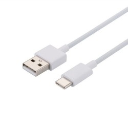 Cablu de Date Original Xiaomi USB-C, 3A, 1m, Alb (Bulk) Cablu de Date Original Xiaomi USB-C, 3A, 1m, Alb (Bulk)