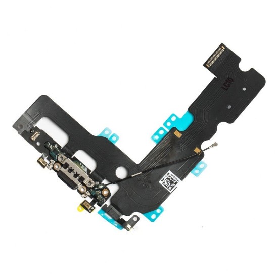 Cablu Flex cu Mufă de Încărcare pentru iPhone 7 Plus, Culoare Negru Cablu Flex cu Mufă de Încărcare pentru iPhone 7 Plus, Culoare Negru (Piese Schimb, 2435694) by www.silkase.ro
