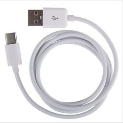 Cablu de Date Original Samsung (EP-DW700CWE) USB-C, 1.5m, Alb (Bulk)