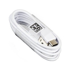 Cablu de Date Original Samsung (EP-DW700CWE) USB-C, 1.5m, Alb (Bulk)