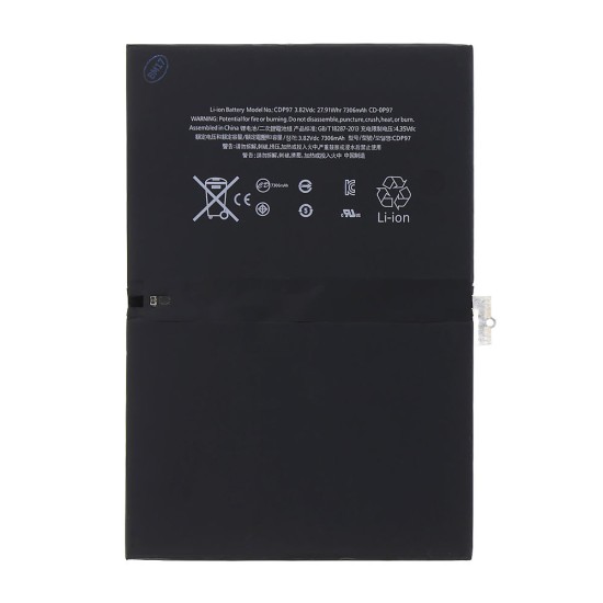 Acumulator Baterie pentru iPad Pro 9.7 (2016), 7306mAh Li-Ion (Bulk) (Piese Schimb, 2436087) by www.silkase.ro