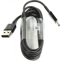 Cablu de Date Original Samsung (EP-DW720CBE) USB-C, 1.5m, Negru (Bulk)