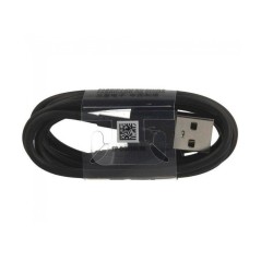 Cablu de Date Original Samsung (EP-DR140ABE) USB-C, 0.8m, Negru (Bulk)