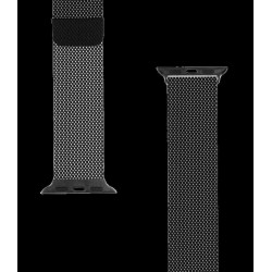 Curea Magnetică Tactical (351) Inox (Milanese Loop) pentru Apple Watch 42/44/45/46mm, Neagră Curea Magnetică Tactical (351) Inox (Milanese Loop) pentru Apple Watch 42/44/45/46mm, Neagră