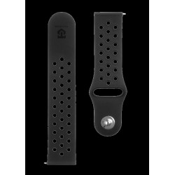 Curea Tactical Dublă din Silicon (234), 22mm, Neagră