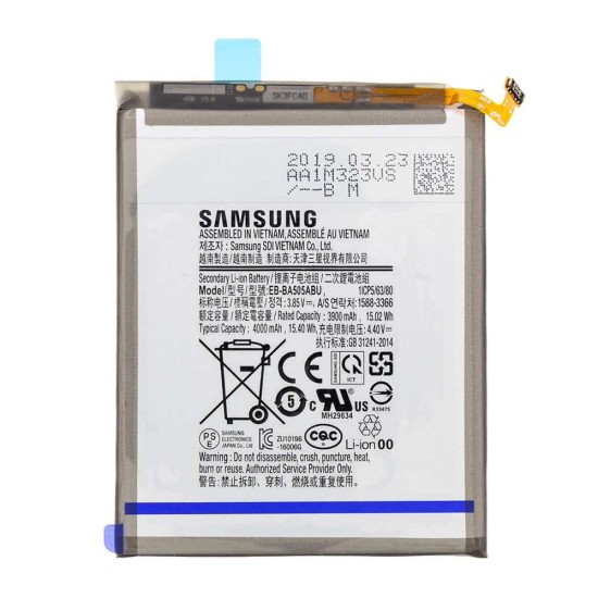 Acumulator Baterie Originală Samsung Galaxy A50 (EB-BA505ABU), 4000mAh (Service Pack) Acumulator Baterie Originală Samsung Galaxy A50 (EB-BA505ABU), 4000mAh (Service Pack) (Bakr, GH82-19269A) by www.silkase.ro