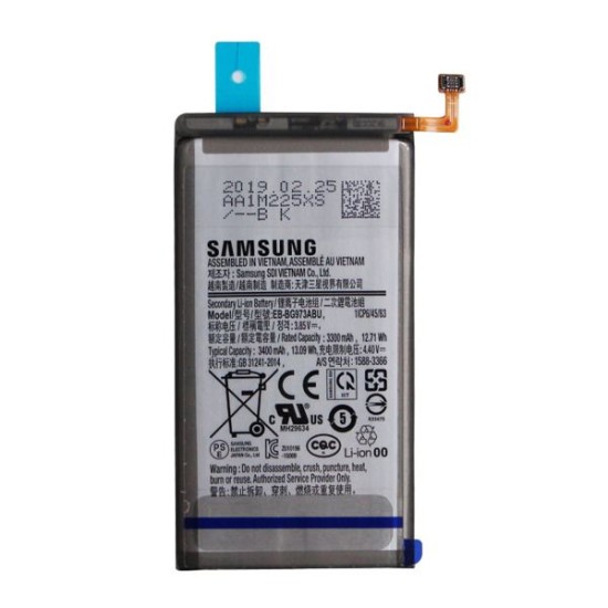 Acumulator Baterie Originală Samsung Galaxy S10 (EB-BG973ABU), 3400mAh (Service Pack) Acumulator Baterie Originală Samsung Galaxy S10 (EB-BG973ABU), 3400mAh (Service Pack) (Bakr, GH82-18826A) by www.silkase.ro